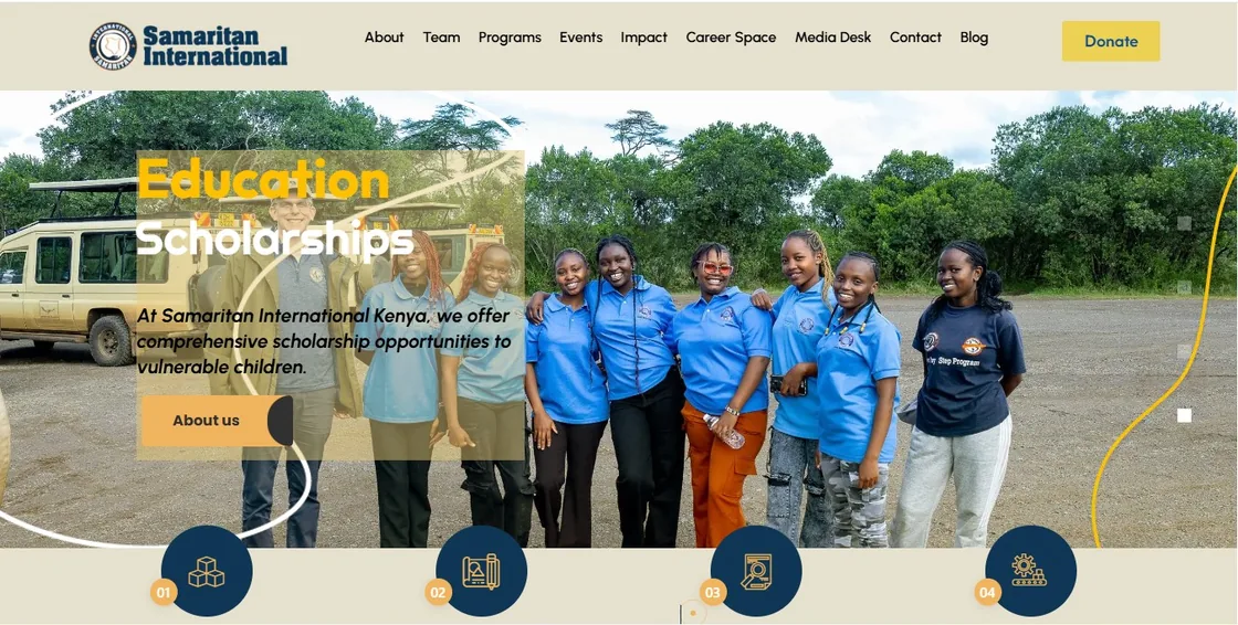 Samaritan International Kenya website